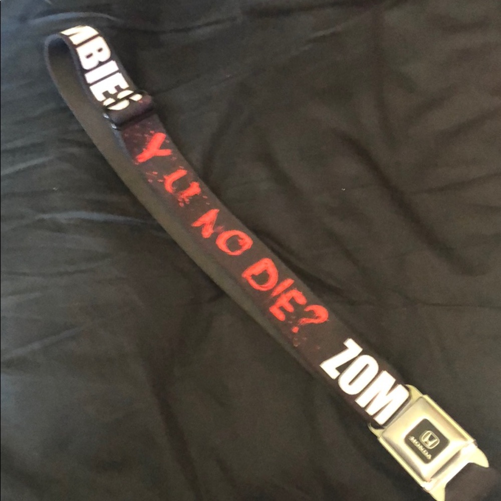 Zombie Seatbelt Belt